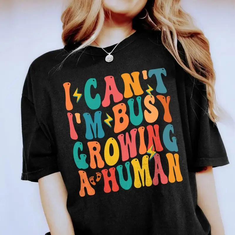 

Cute Pregnant T-shirt Pregnancy Reveal Shirt Mom-to-Be Gift Maternity Announcement Tee