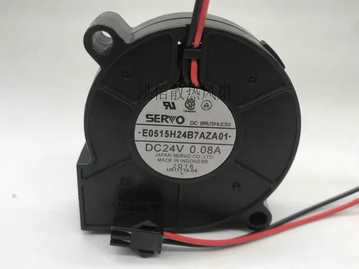 

Бесплатная доставка оригинальный 5015 E0515H24B7AZA01 24В 0.08A 5 см турбоохлаждающий вентилятор