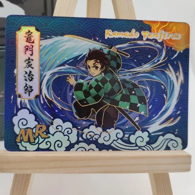 Anime Demon Slayer Tomioka Giyuu Rengoku Kyoujurou Tamayo Enmu Tsuyuri Kanao collection card Children's toys Board game card