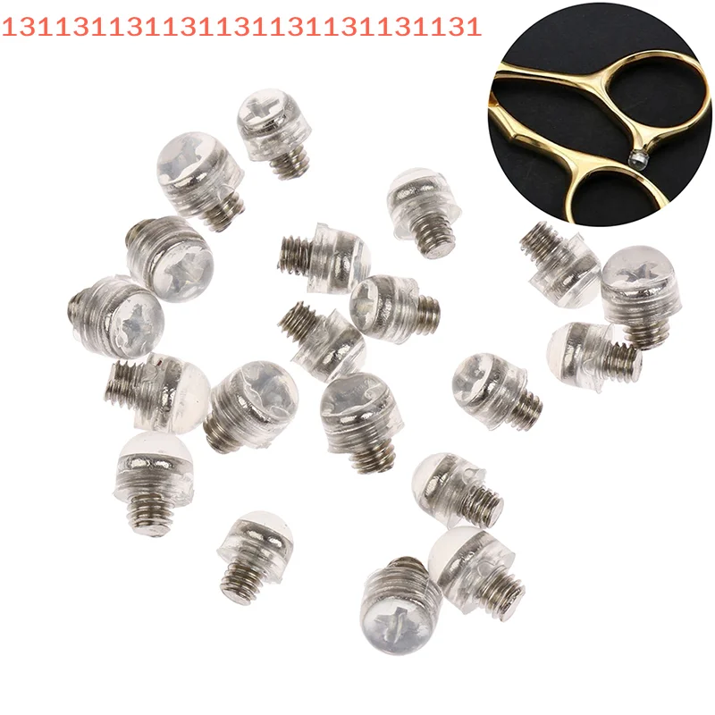 10Pcs Hair Scissors Rubber Silencer Muffler Replacement Barber Styling Accessory