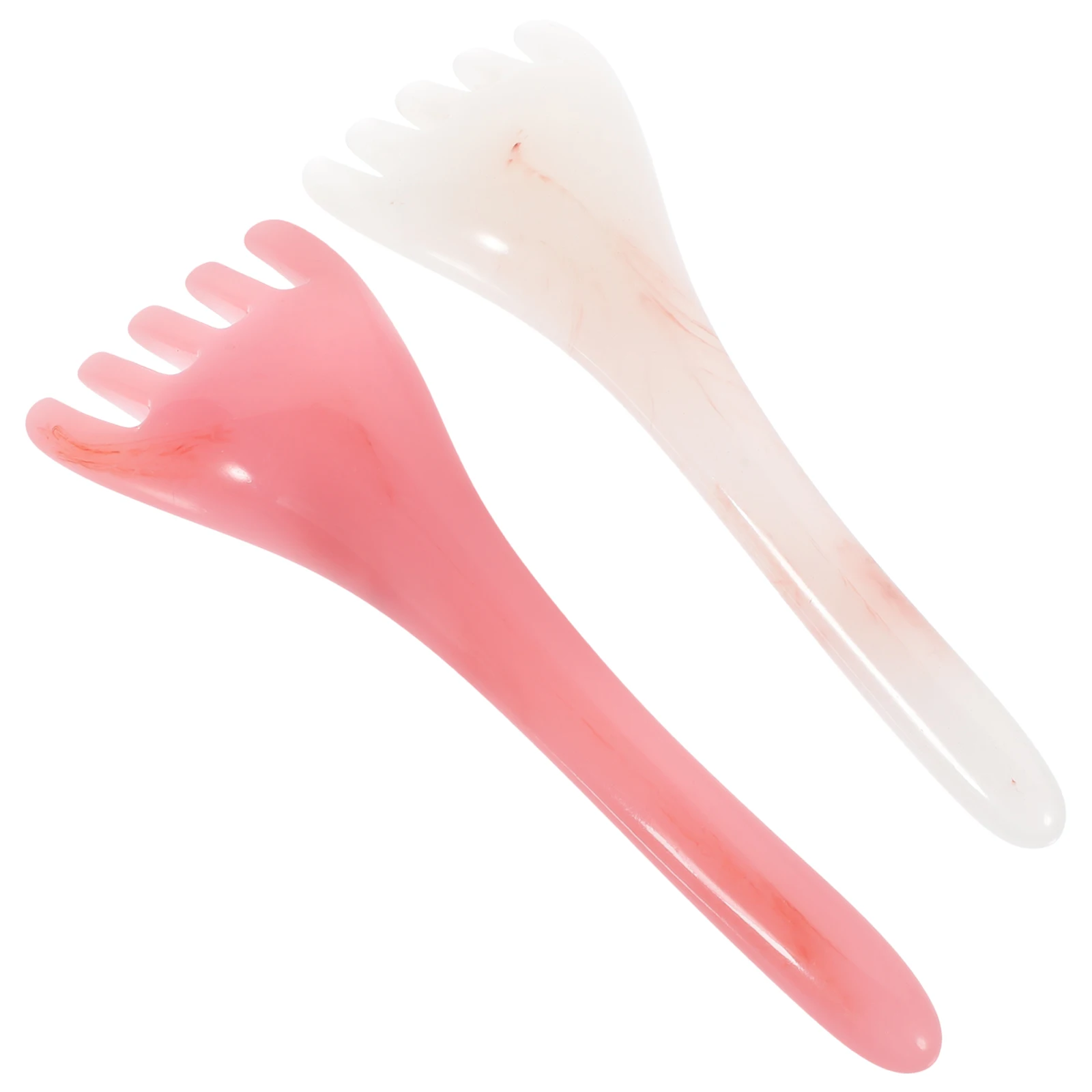 

2Pcs Scalp Massager Comb Head Massage Claw Smooth Hard Teeth for Scalp Neck Temple Relaxation Women Men Gift Idea