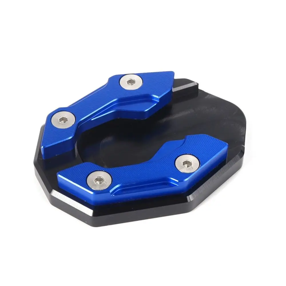 حامل جانبي للدراجة النارية مضاد للانزلاق، سهل التركيب، وسادة دعم القدم للدراجة النارية، سبائك الألومنيوم، قدم آمنة #2