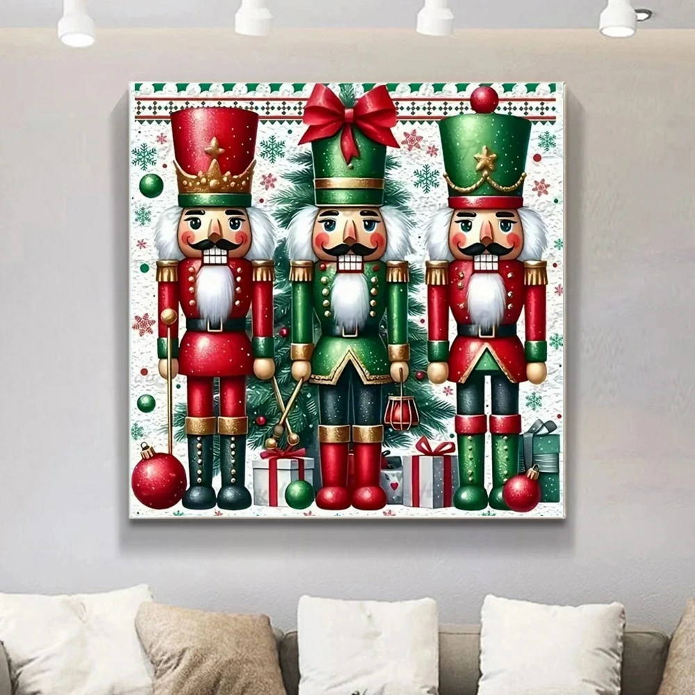 5D DIY Diamant Stickerei Nussknacker Mosaik Cartoon Acryl Handwerk Liefert Diamant Malerei Kreuz Stich Kits Kind Holiyday Geschenke
