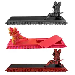 Warrior Incense Holder 3D Printing Warrior Statue Decor Tea Pet Warrior Statue Incense Burner for Meditation Creative Incense