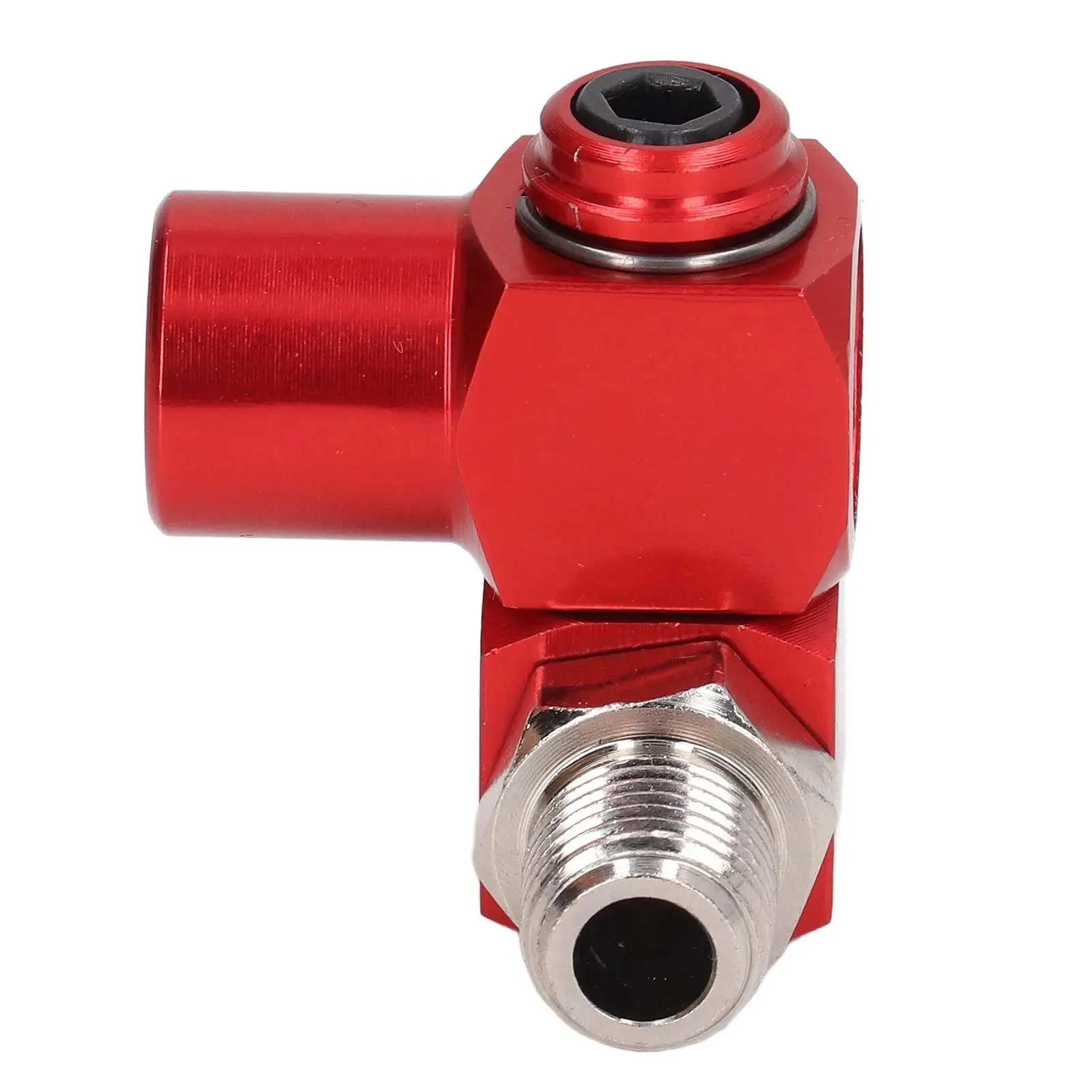 360 Degree Swivel Air Hose Connector 1/4 Inch NPT Thread Lightweight Corrosion Resistant Pneumatic Tool Adapter for drill Bits