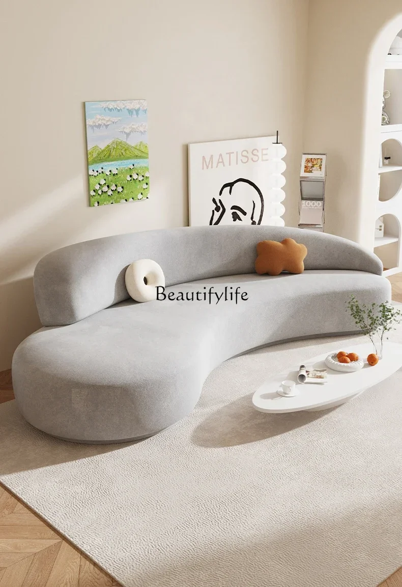 All-inclusive sofa cover Universal curved sofa protective cover Anti-cat scratch