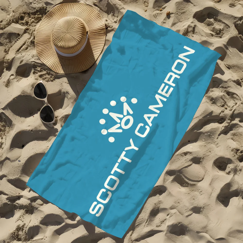 Sports Golf S-Scottyes-y Towel Soft Pool Gift For Travel Gym Shower Camping Quick Dry Sports Large C-Camerones-n Beach Towel