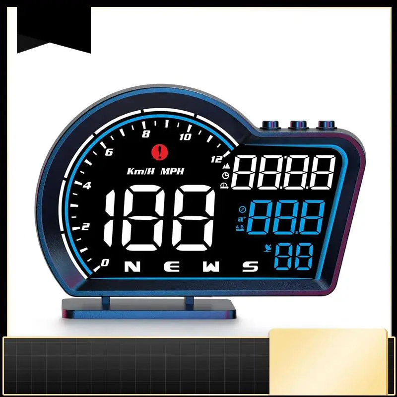 

G16 автомобильный GPS проекционный дисплей HUD спидометр пробег цифровые часы универсальные запасные части аксессуары