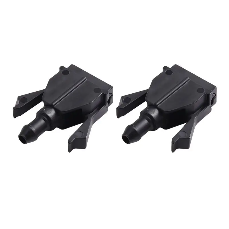 For Seat Leon Toledo Altea 04-15 2Pcs 5P0955985B Front Windshield Washer Nozzle Jet Water Wiper Nozzle Replacement Part
