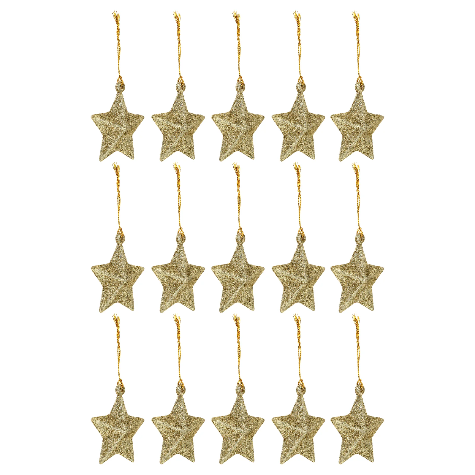 

30 Pcs Christmas Wreaths Hanging Pendant Tree Ornament Decoration Decorations Star