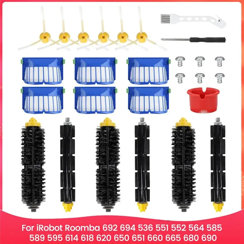 Repuestos para Robot Aspirador Irobot Roomba 692 694 536 551 552 564 585 589 595 614 618 620 650 651 660 665 680 690