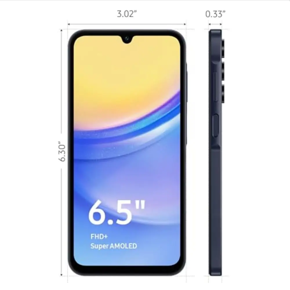 Used Samsung Galaxy A15 5G Smart Android Phone A156U1 US Version 6.5-inch 50MP Samsung Smartphone 5000mAh 25W NFC  Android14 - view 5