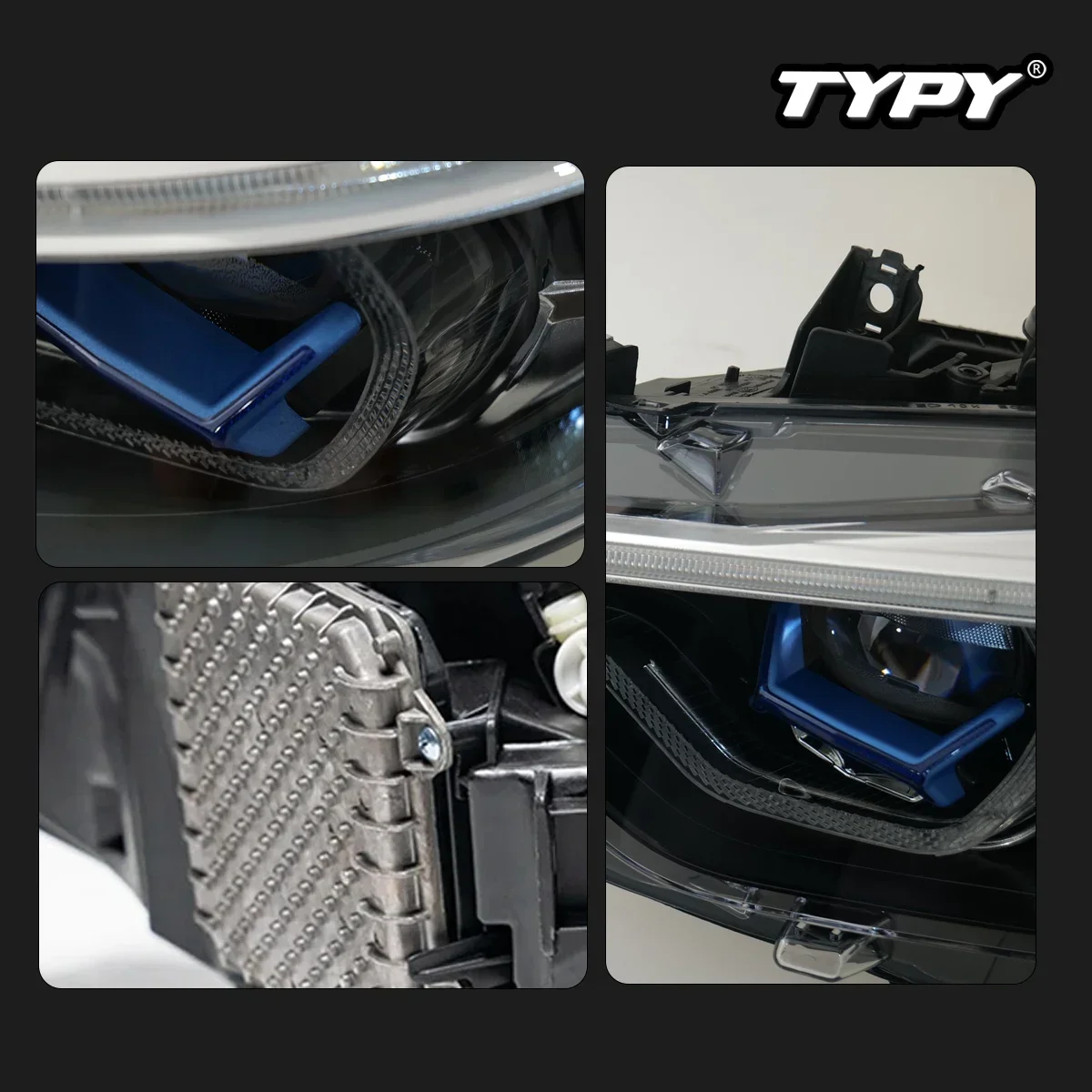 

TYPY New LED Head Lamp Upgrade Modified For BMW 4 Series F32 F36 Headlight 2013-2019 Dynamic Signal Head Lamp Auto Accessories