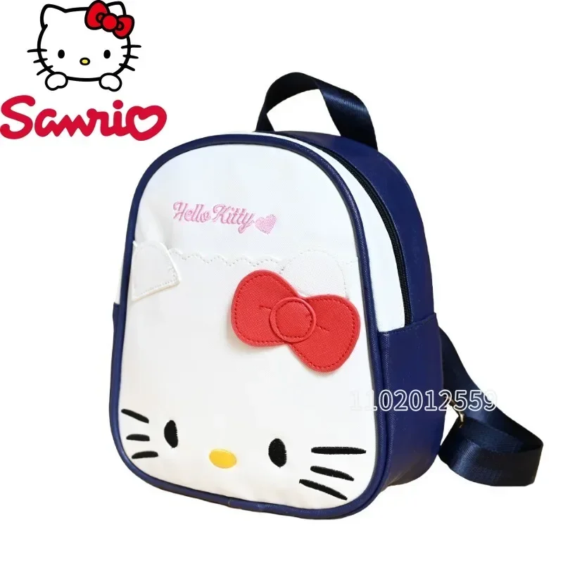 Hello Kitty's New Children's Mini Backpack Luxury Brand Fashion Mini Girl School Bag 3D Cartoon Cute Children's Bag High Quality