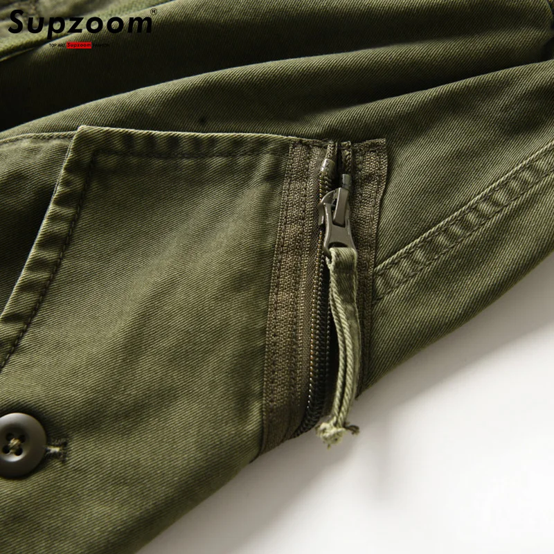 Supzoom New Arrival Hot Top Fashion Loose Cotton Pockets Selling Brand Overalls Multi Bag High Street Casual Winter Cargo Pants