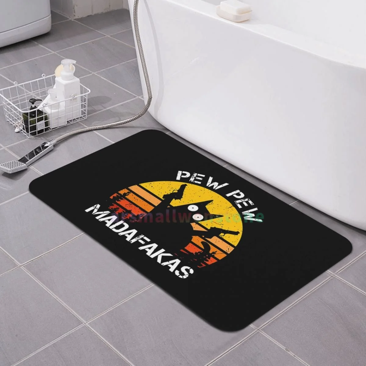 Pew Pew Madafakas Cat Diatom mud cushion absorbent quick drying mat bathroom door mat toilet diatomaceous earth non-slip