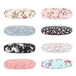 Portable Fabrics Floral Glasses Case Sunglasses Bags Reading Glasses Box Eyewear Protector Storage Hard Eyeglasses Box