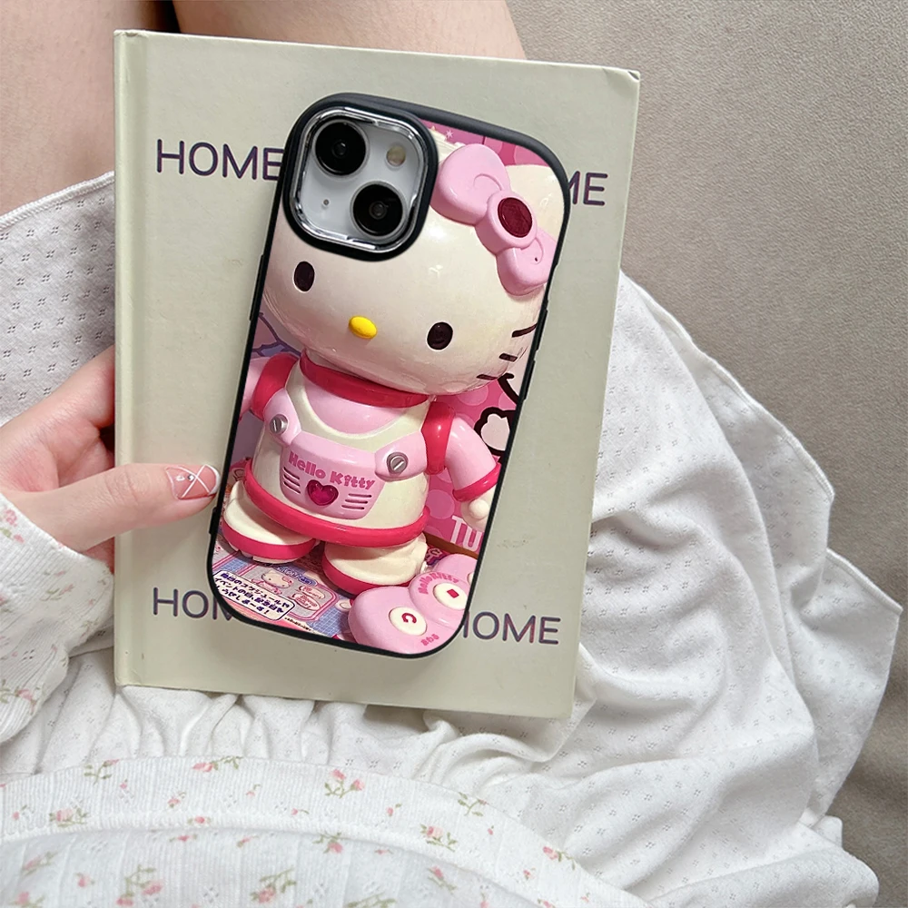 

Sanrio Toy Hello Kitty Phone Case For OPPO Realme C67 C55 C53 C35 C21Y C20 C12 11 9SE 8 5 V20 V13 GT3 Pro 5G Soft Silicone Cover