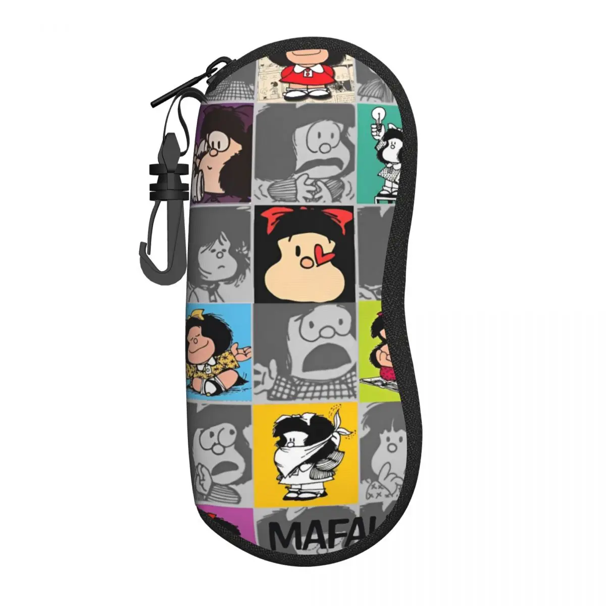 

Mafalda Anime Cute Cartoon Glasses Case Protective Box Manga Comic Glasses Protector Anti-Pressure Sunglasses Box