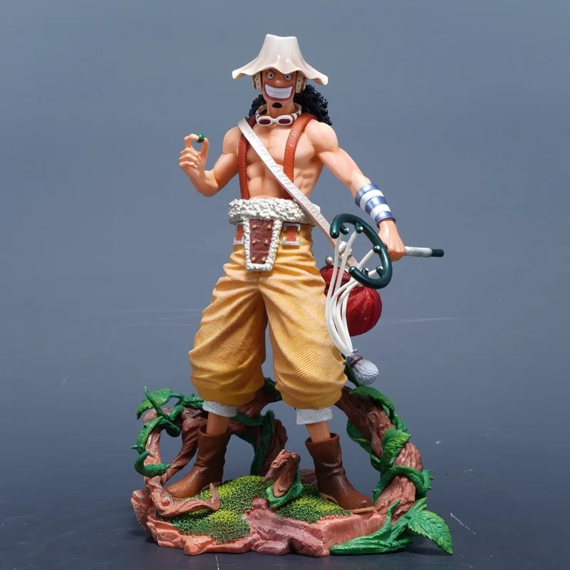 

25cm One Piece Anime Lx Usopp Figure Two Years Later Anime Figures Gk Statue Pvc Model Ornaments Action Figures Toys Gifts