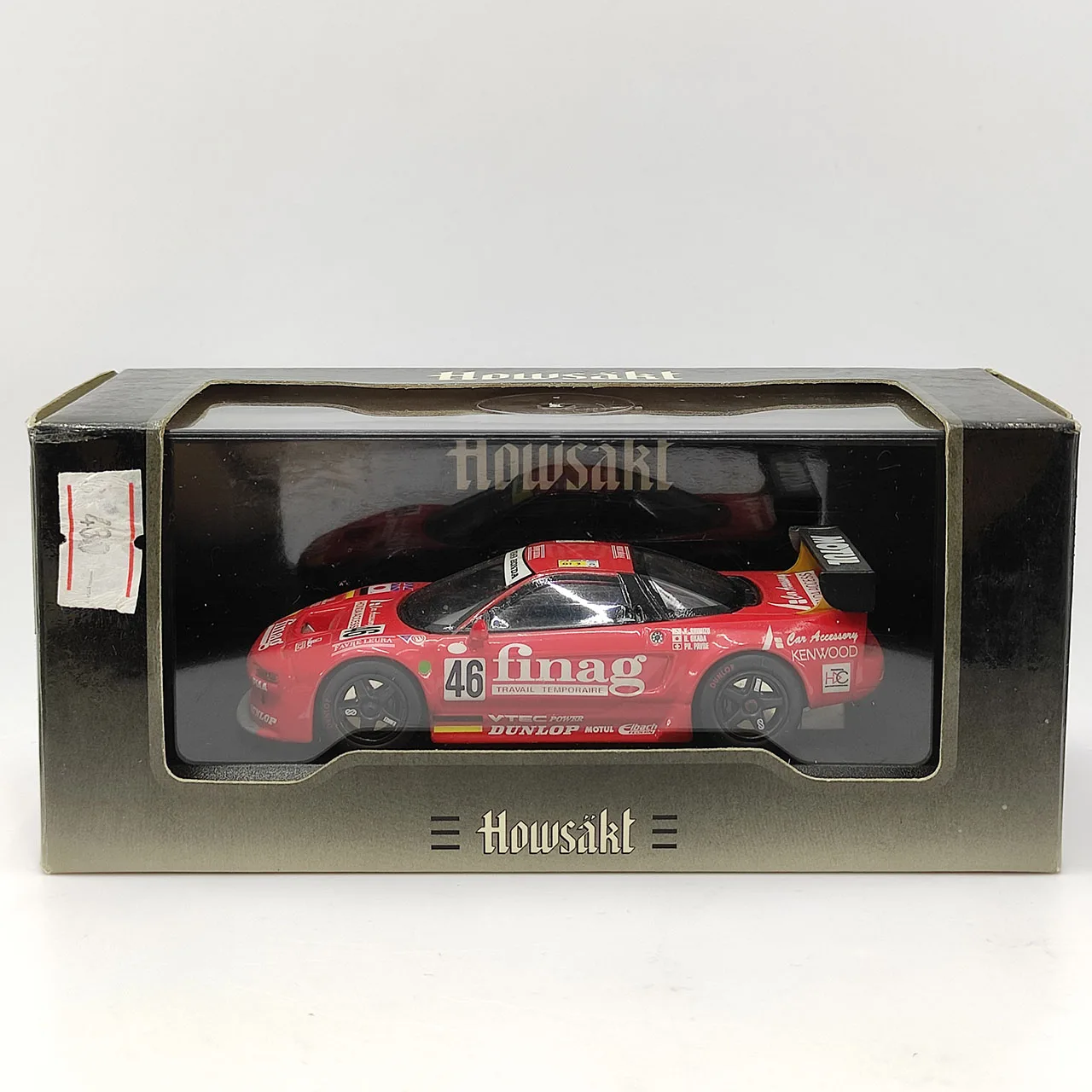 

Литой под давлением масштаб 1:43, KYOSHO Honda NSX Le Mans 1994, модель автомобиля из сплава, Коллекционная игрушка, подарок, сувенир, украшение для дисплея