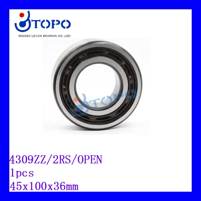 45*100*36mm Double Row Ball Bearing 4309 ZZ/2RS/open