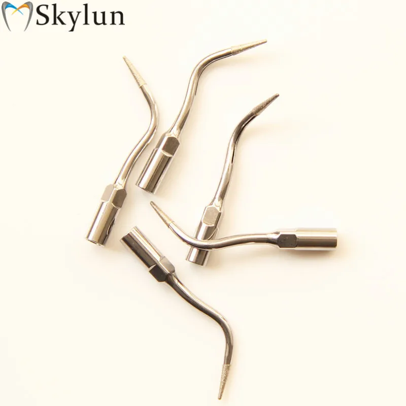 5PCS P4D Dental Ultrasonic Scaler Diamond Coated Endo Tip for EMS/Woodpecker Professional Teeth Cleaning Tool view 2