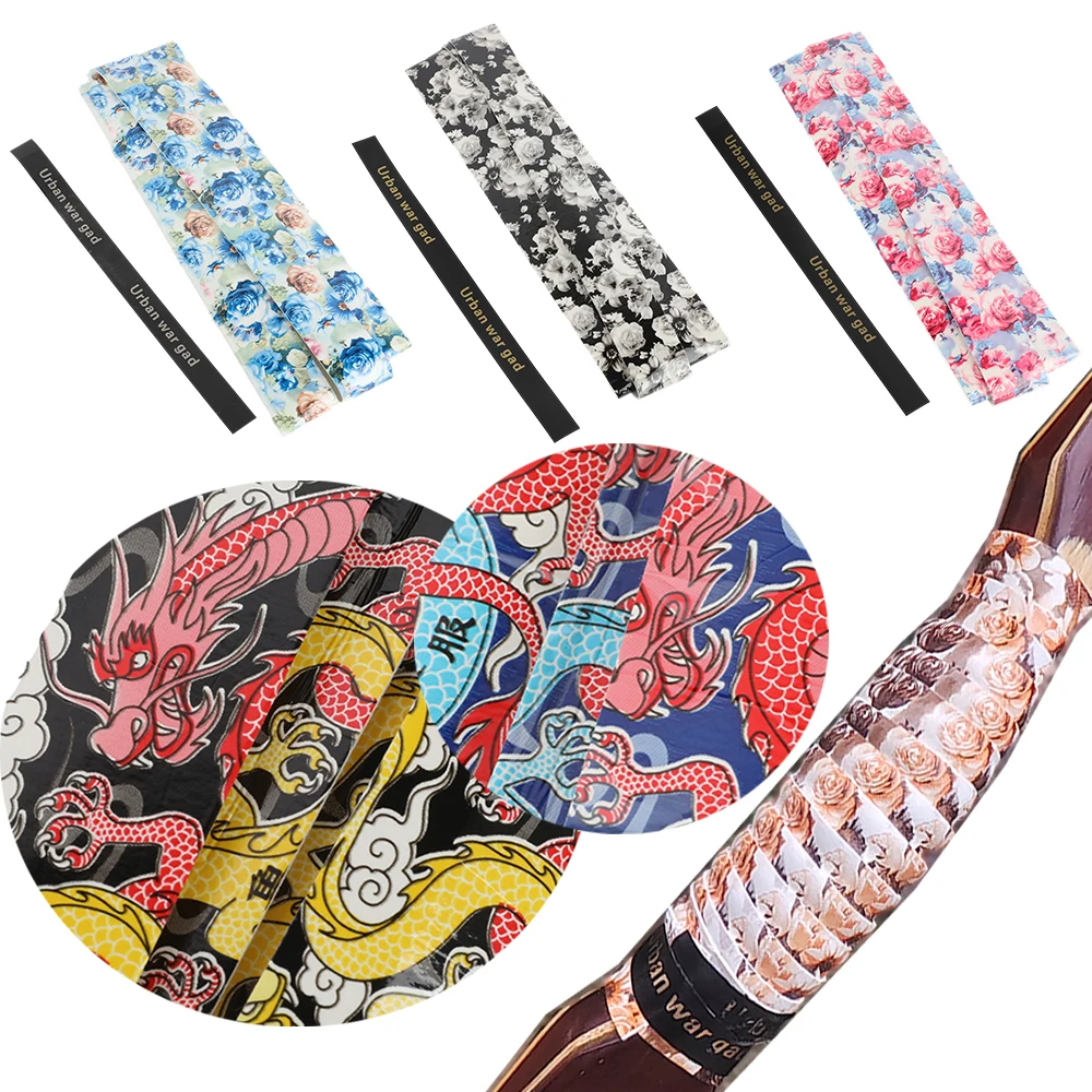 

3pcs Archery Absorb Sweat Band Bow Riser Handle Grip Tape Compound Recurve Bow Crossbow Nonslip Stretchy Shock Absorber Belt