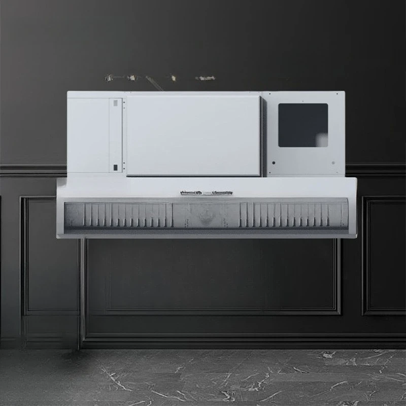 Heavy special range hood kitchen commercial large suction barbecue restaurant range hood purification machine low altitude