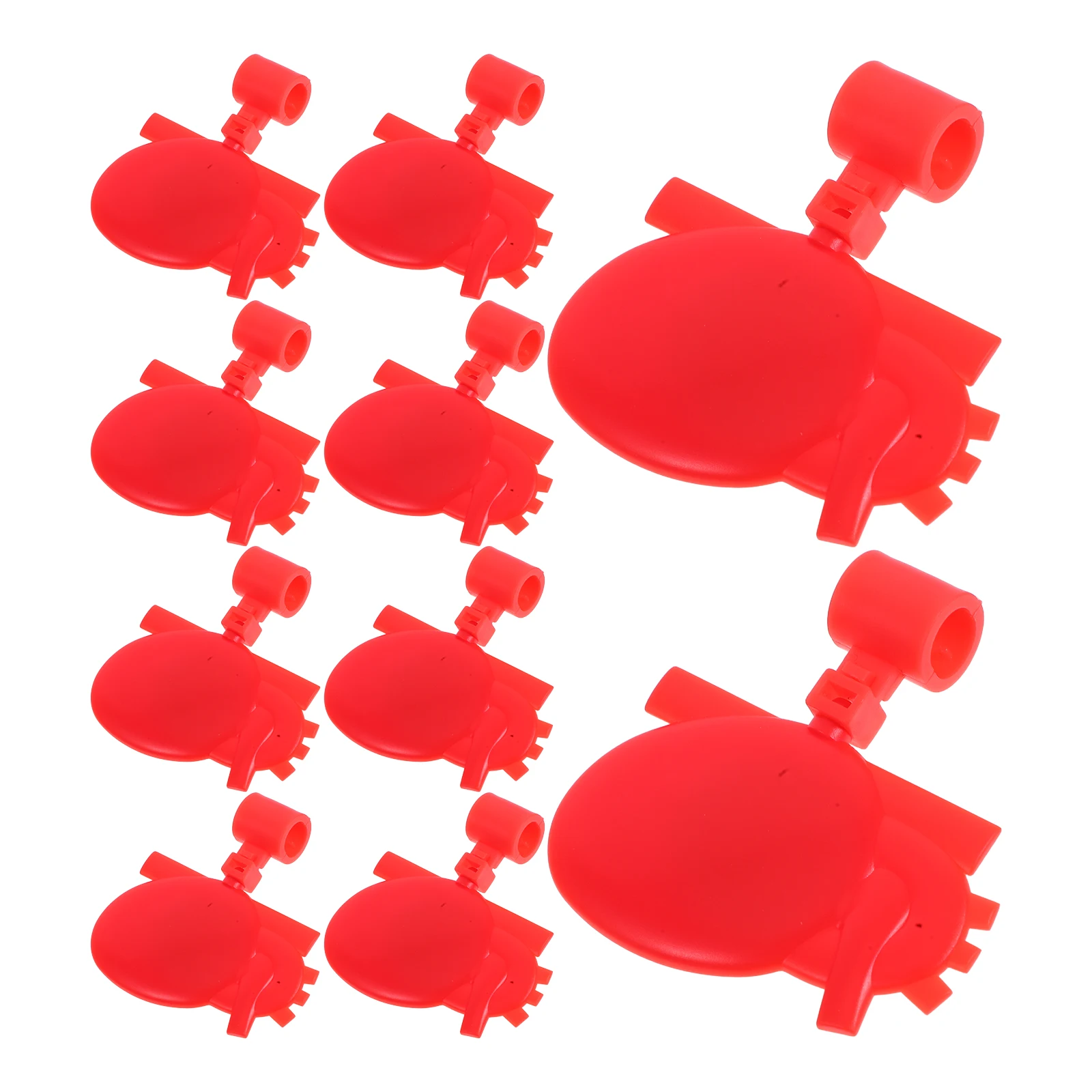 

10 Pcs Stethoscope Name Tag Labels Plastic Badge Sign Identification Supply Nurse Accessories for Work