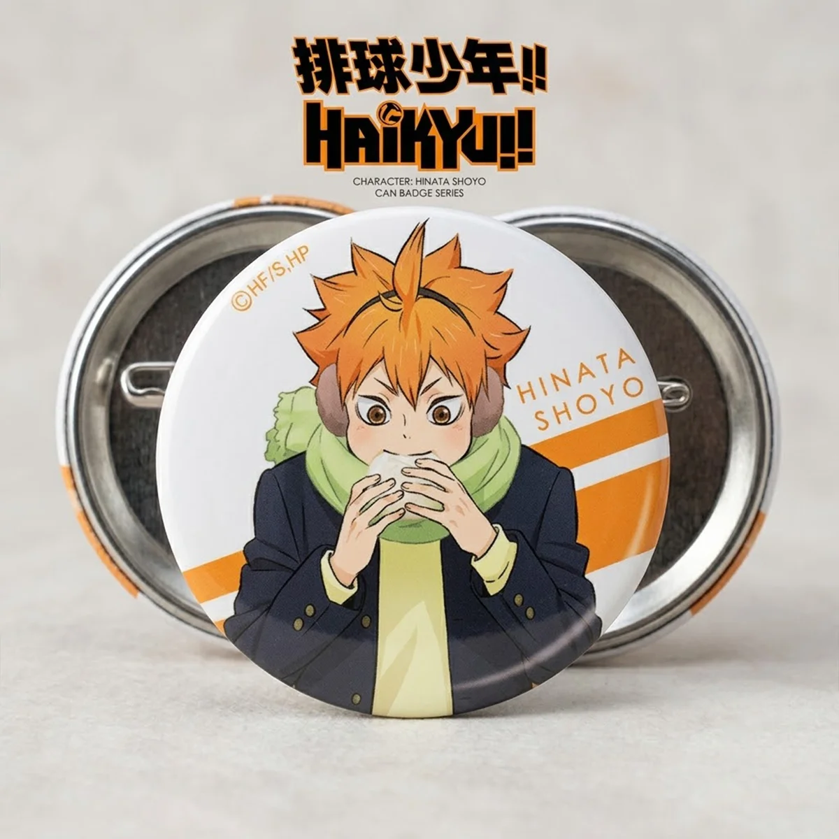 Anime Haikyuu 6cm Cute New Tin Badge Hin Kag Sweet Gift Valentine Present Hoodie Lapel Sports Anime Pin Brooch keychain