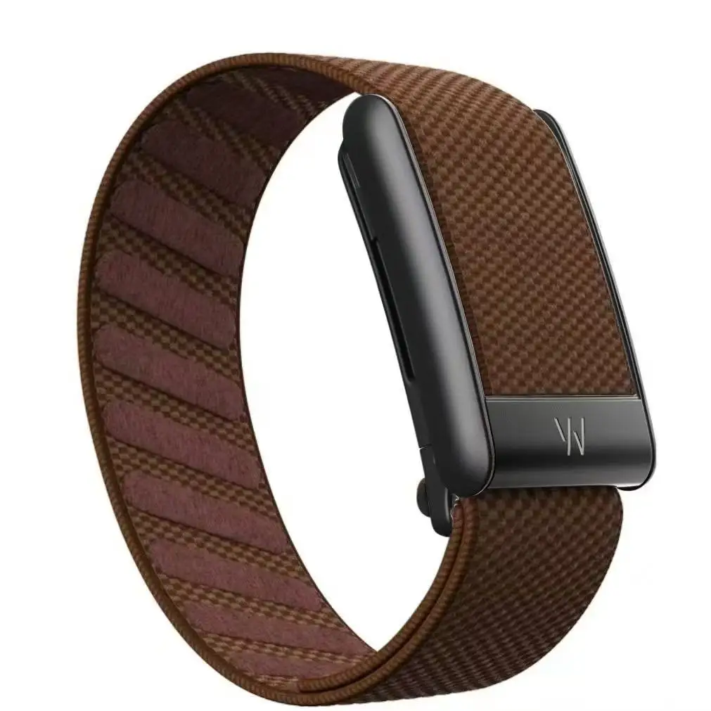 Premium For Whoop 5.0 Nylon Band Elastic Sport Strap MG Replacement Wristband Metal U Frame Woven Fitness Tracker Accessories