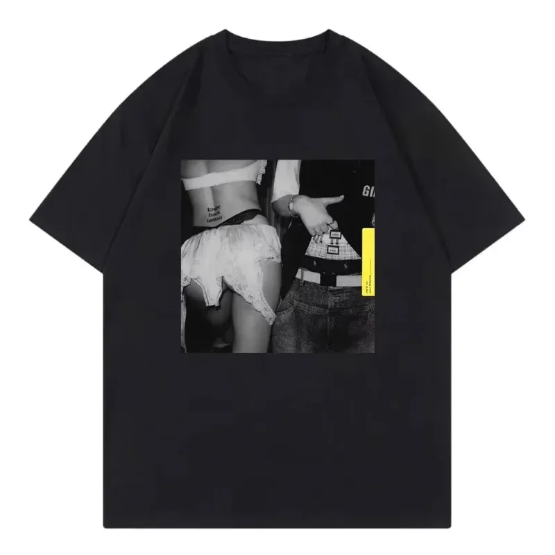 

Charli XcX Billie Brat Summer Song футболка 2025 мужская/женская одежда Charli Likes Boys Merch футболка летние футболки с короткими рукавами
