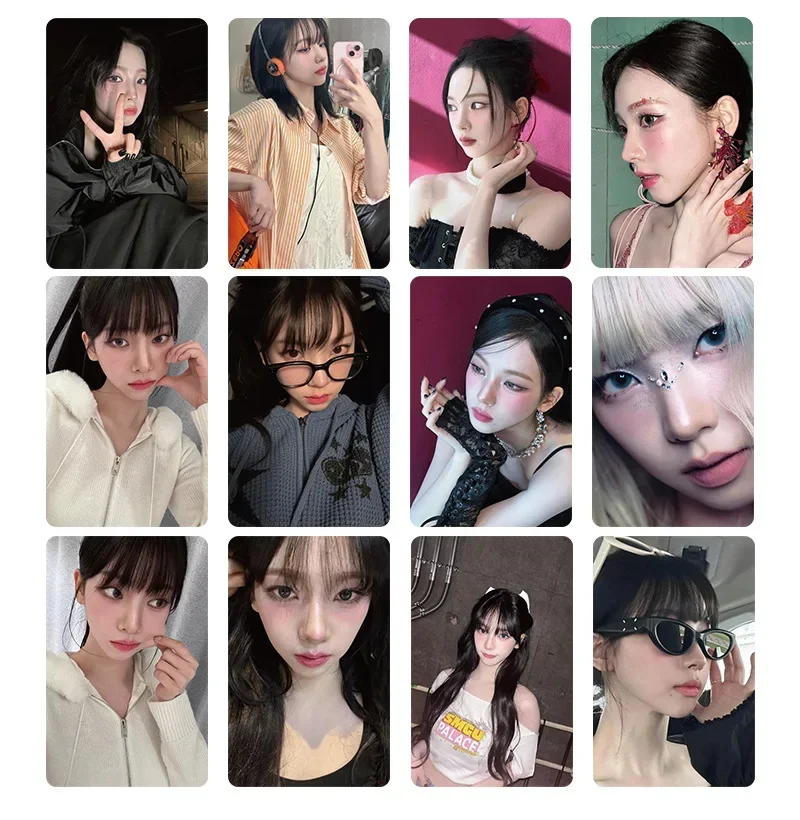 55Pcs/Set Idol Girl Group Lomo Card High Quality New Album KARINA Photocard Photo HD Print Cards Picture Fans Collection Gifts