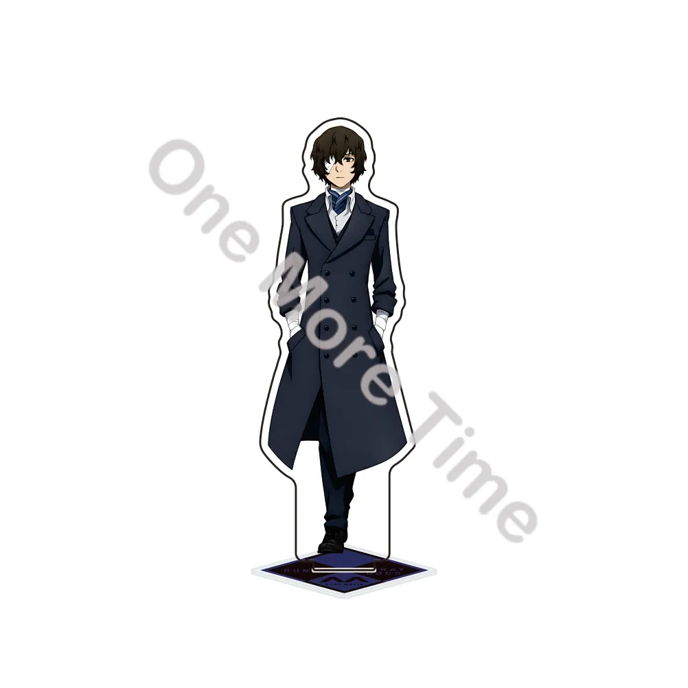 Hot Anime Bungo Stray Dogs Acrylic Stand Figure Chibi Anime Standing Sign Model Plate Desk Decor Fans Gift Keychain