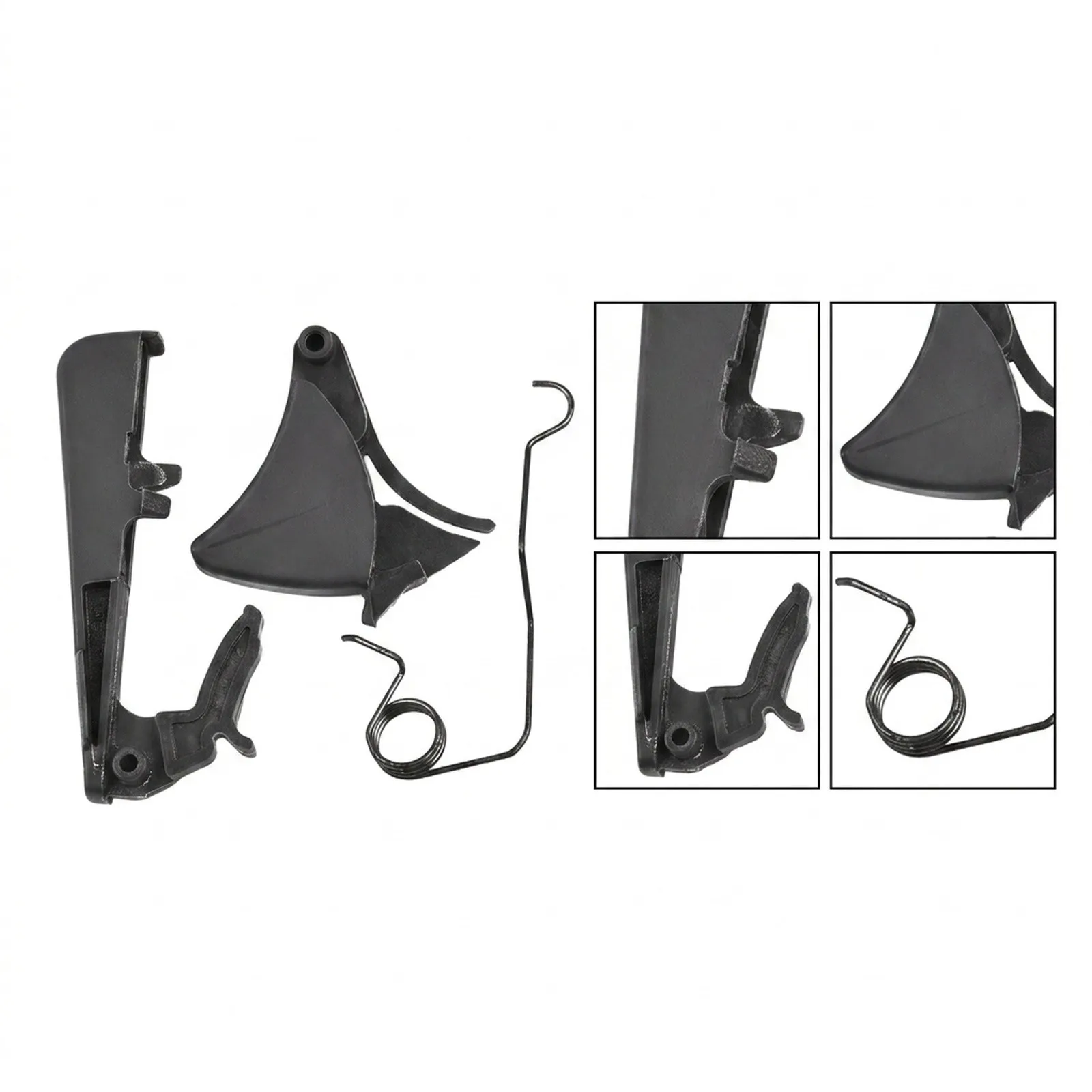 Spring Kit Throttle Trigger 3PCS/SET for chainsaw Accessories Lock Trigger Set Metal For 350 345 340 Spring Kit