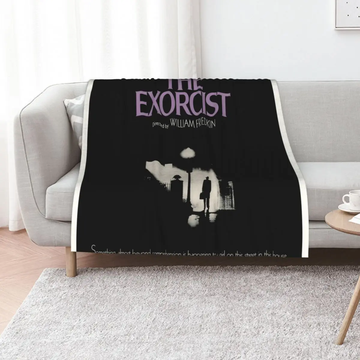 The Exorcist (1973) رمي بطانية الصيف الدافئة لبطانيات الشتاء والبطانيات القطبية #1