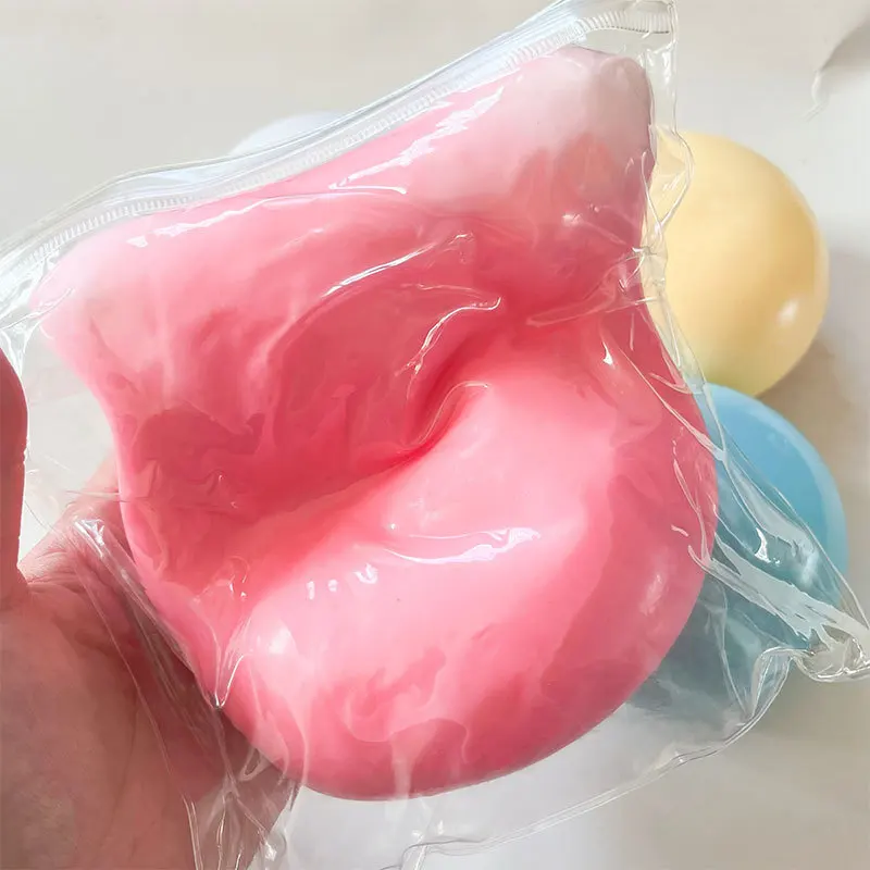 Stress Relief Squishy Ball, Soft Anti-Anxiety ADHD Sensory Fidget Toy, Durable Washable Squeeze Stress Ball for Adults toys gift