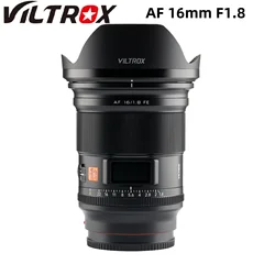 Viltrox AF 16mm F1.8 for Sony E-Mount Full Frame Lens Large Aperture Ultra Wide Angle Auto Focus Lens with Built-in LCD Screen