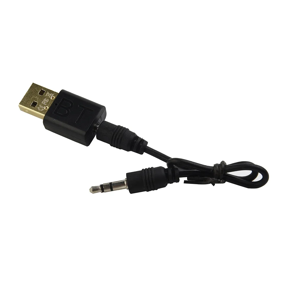 USB 송신기 리시버 AUX 어댑터 드라이브 헤드폰, PC 스피커, 휴대용 AUX 어댑터, 투인원 액세서리