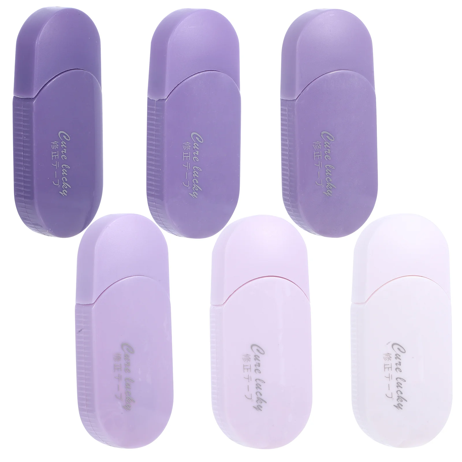 

6pcs Student Correction Tape With Large Capacity Correct Wrong Writing At Any Time For School And Office Use Adhesive Tape Writi