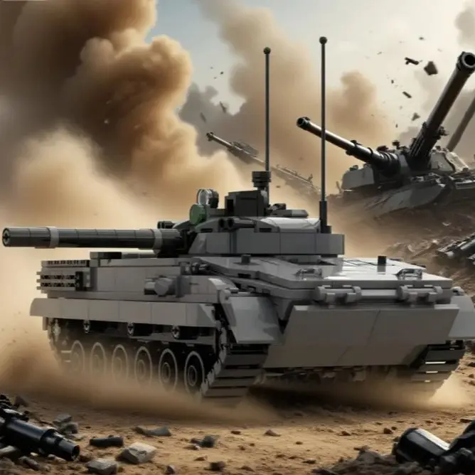 

972PCS MOC Military BMP-3 Mod1 Tank Building Blocks Set Infantry Fighting Vehicle Model Panzer Toys Collect Gift for Adults Kid