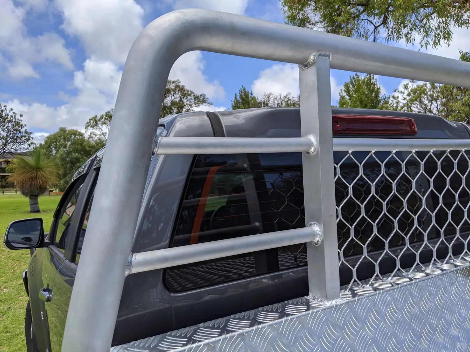 2025 Kinilife Aluminium 8' Customized Aluminum Truck Tray with Canopy Cargo Drawer Waterproof Outdoor Storage UTE Trays