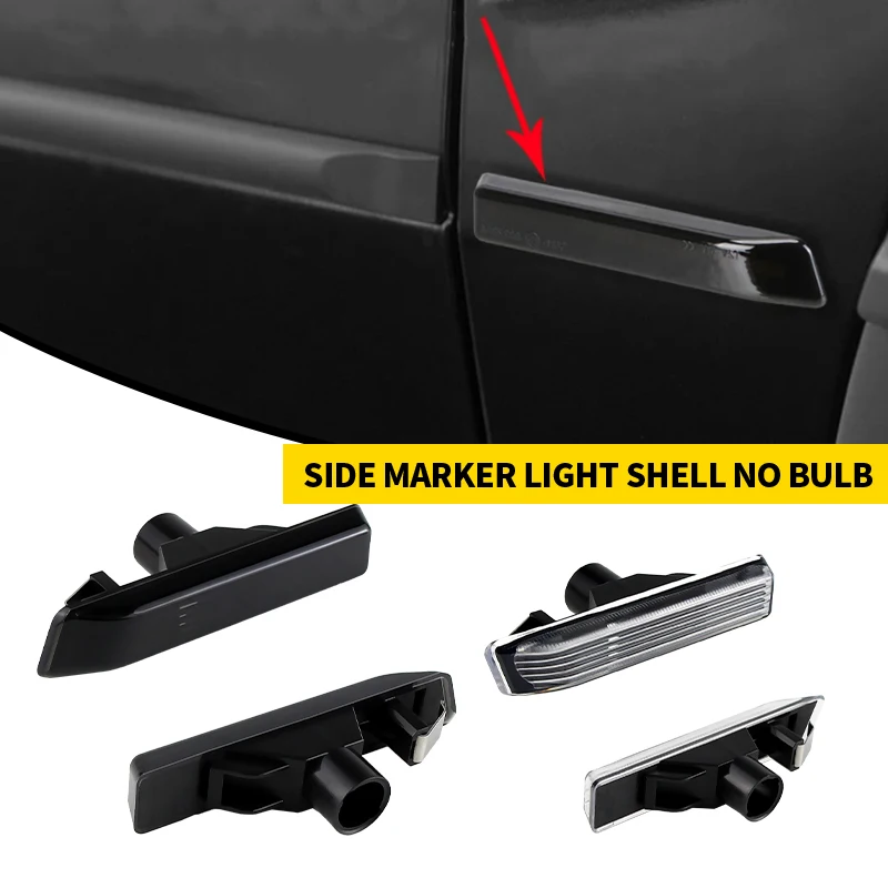 

2X Side Marker Light Shell Cover no bulb light For BMW X5 E53 1999-2006 3 Series E36 1996-1999 OEM#:63132492179 Car Accessories