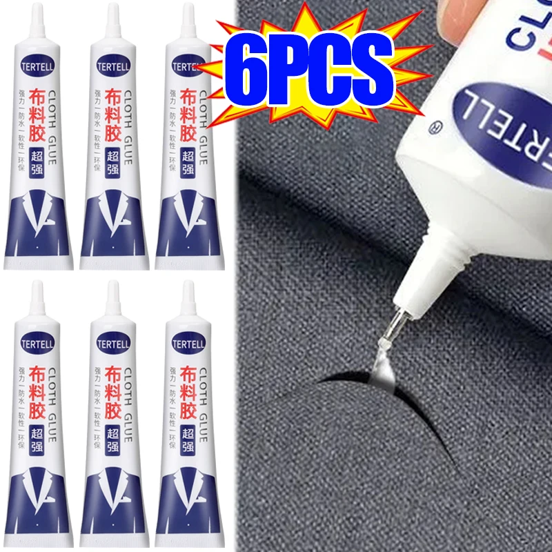 Fabric Sewing Glue Liquid Glue Instant Transparent Powerful Strong Liquid Universal Household High-strength Adhesion Glue Tool