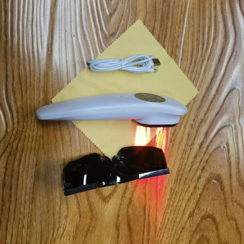 

Cold Laser Therapy Device 3x808nm+14x650nm NIR Red Light Physiotherapy Osteoarthritis Pain Relief Tissue Repair