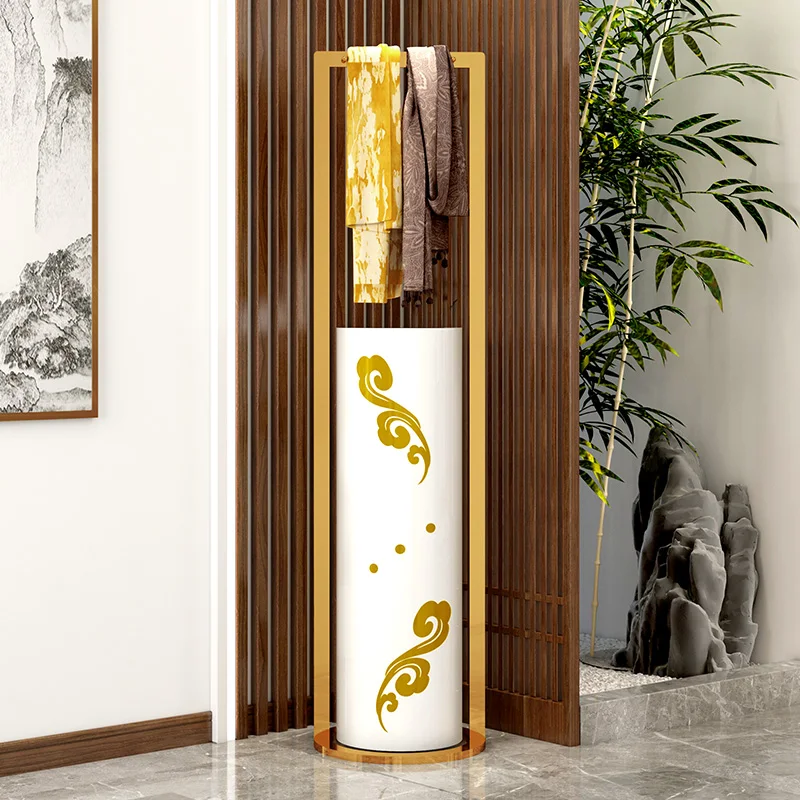 Floor to ceiling integrated household storage artifact, entrance foyer, foyer cabinet, shoe cabinet, coat rack