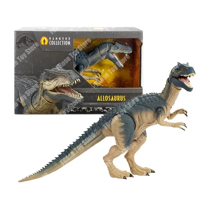 Originele Jurassic World Hammond Collection Dinosaurussen JCG13 Allosaurus Action Figure Articulatie Beeldje Standbeeld Model Speelgoed Geschenken