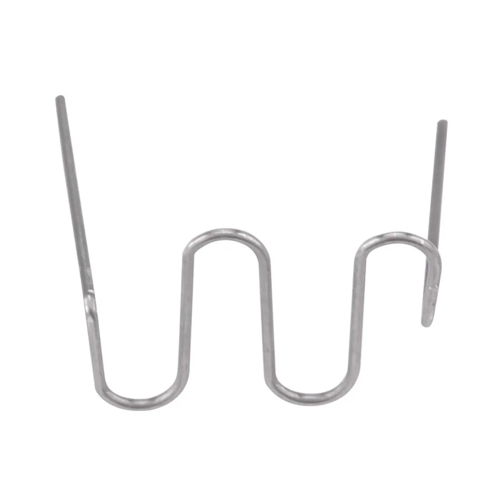500Pcs Rustless Steel Welding Staples Solid Wave Bumper Staples Practical Smooth Wave Hot Staples For Auto Bumper