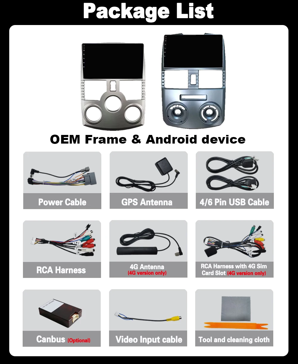 Autoradio Für Toyota RUSH DAIHATSU TERIOS 2006-2011 Android 14, Multimedia-Player Drahtlose Carplay Head Unit Auto stereo